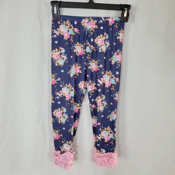 Adorable Sweetness‎ Floral and Polka Dot 2-Piece Pant Set Size 6 - Picture 5 of 8